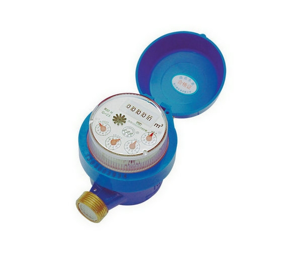 Single jet water meter