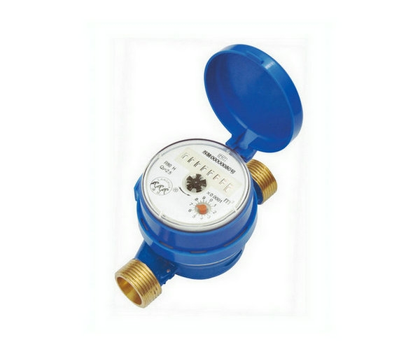 Single jet water meter