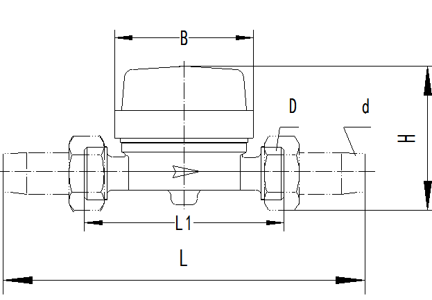 Single Beam Water Meter 