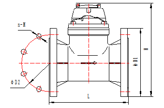 Horizontal Rotor Dry Water Meter