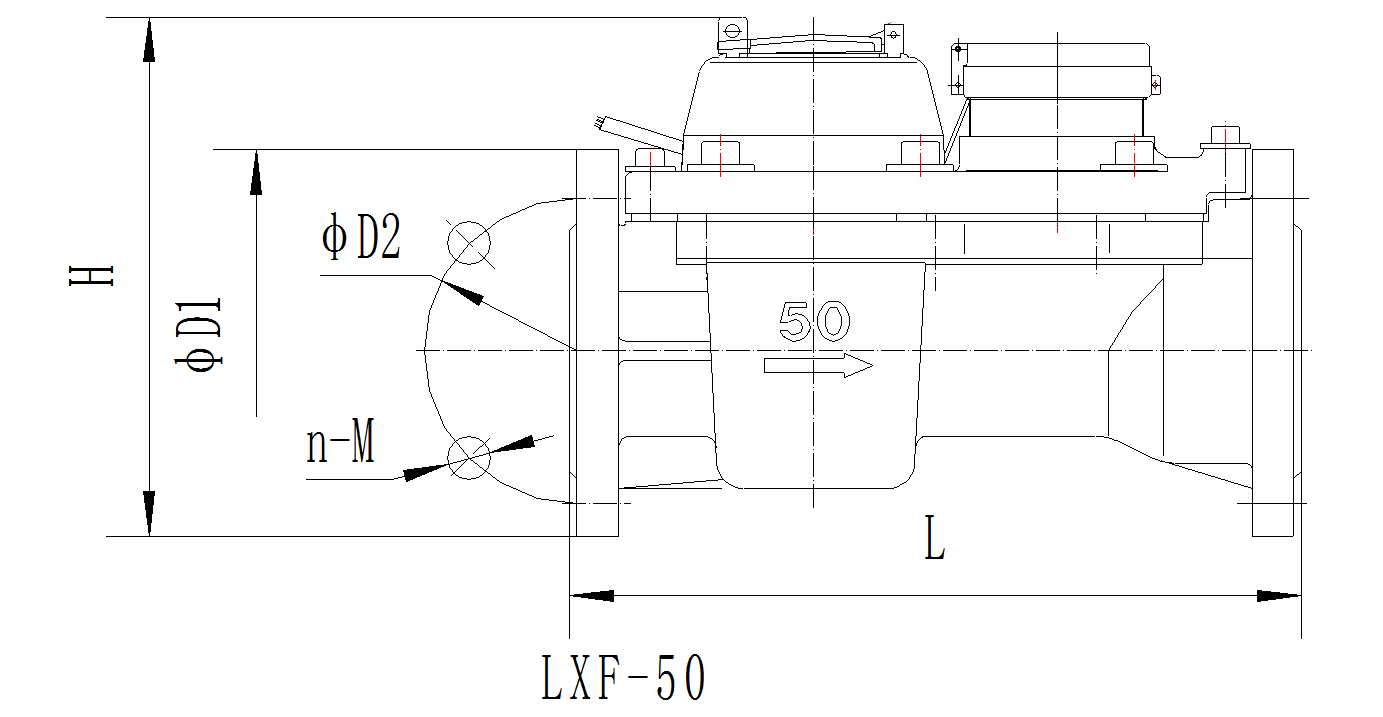 Compound water meter    